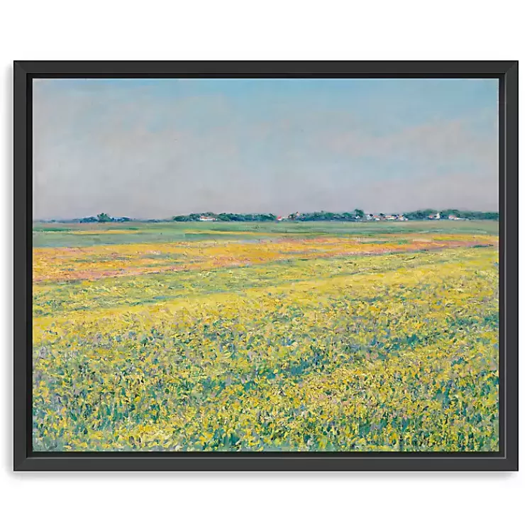 Plain of Gennevilliers Framed Canvas Art Print>Kirklands Home Online