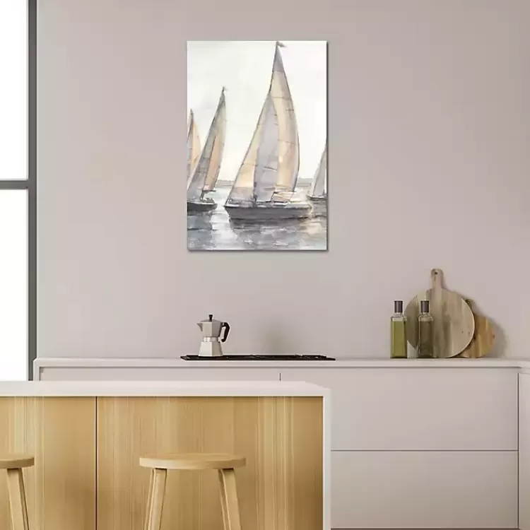 plein_air_sailboats_canvas_art_print_2.webp Plein Air Sailboats Canvas Art Print>Kirklands Home Clearance