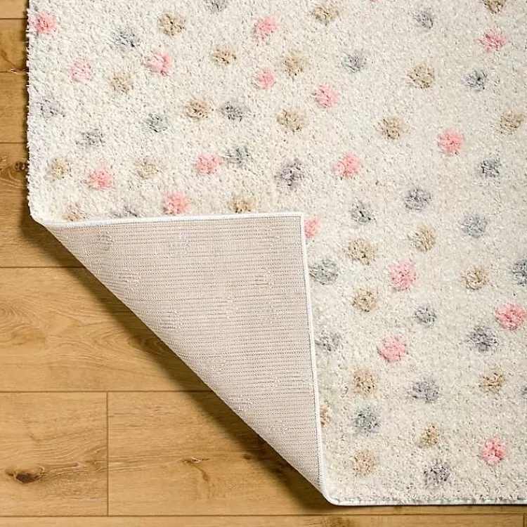 plush_multicolor_dotted_area_rug_x_2.webp Plush Multicolor Dotted Area Rug, 6x9>Kirklands Home Cheap