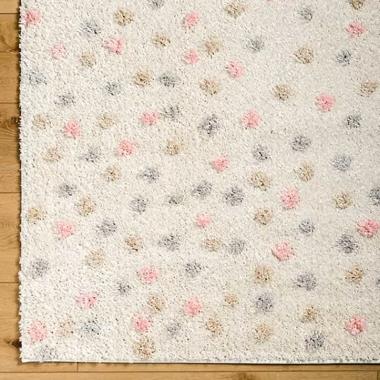 plush_multicolor_dotted_area_rug_x_3.webp Plush Multicolor Dotted Area Rug, 6x9>Kirklands Home Cheap