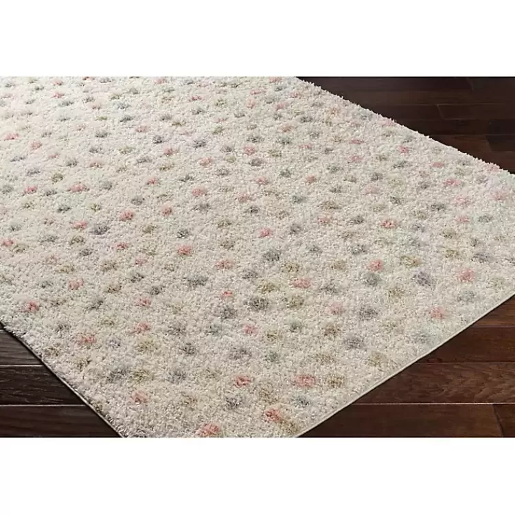 plush_multicolor_dotted_area_rug_x_4.webp Plush Multicolor Dotted Area Rug, 6x9>Kirklands Home Cheap