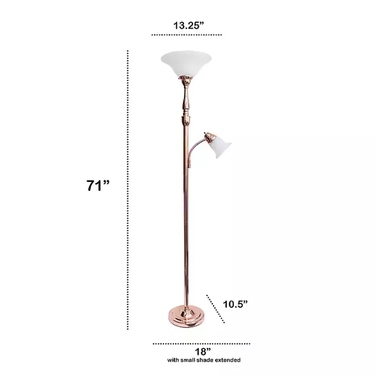 polished_rose_gold_and_white_reading_arm_torchiere_2.webp Polished Rose Gold and White Reading Arm Torchiere>Kirklands Home Fashion
