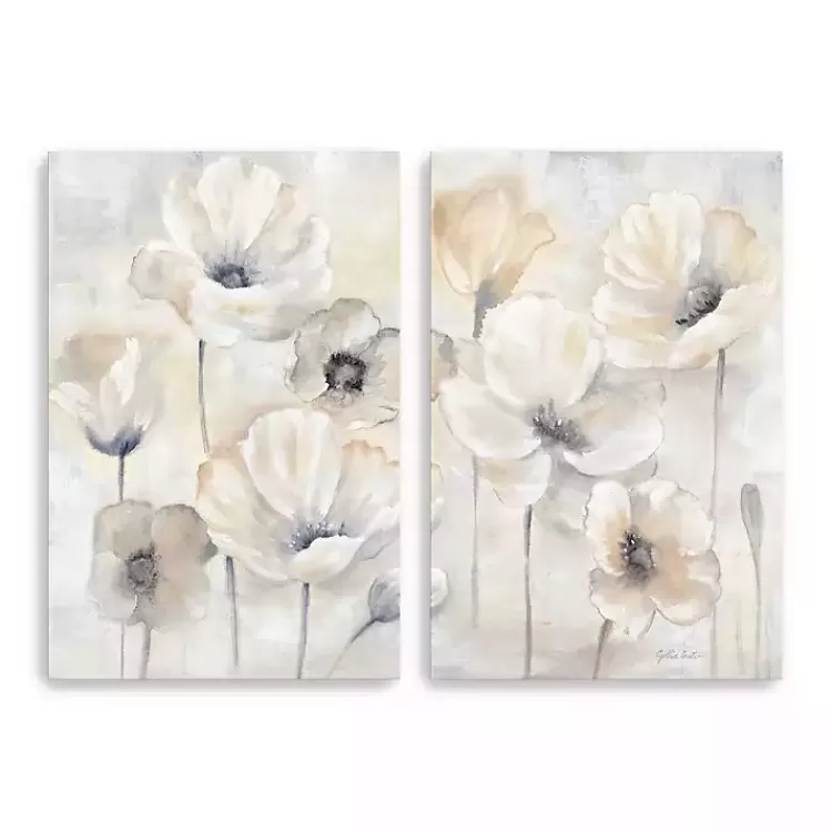 Poppy Garden Landscape Canvas Art Prints, 32x48>Kirklands Home Discount