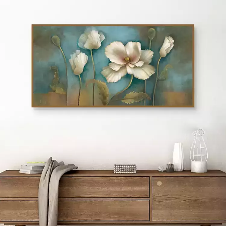 Poppy Melody Framed Canvas Art Print>Kirklands Home Sale