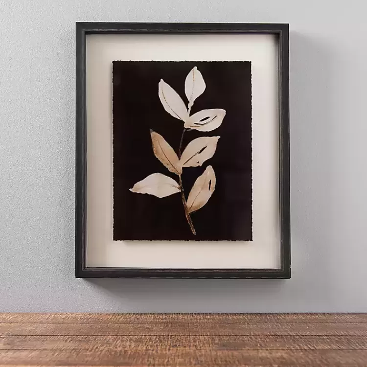 Pressed Leaves I Framed Art Print>Kirklands Home Clearance