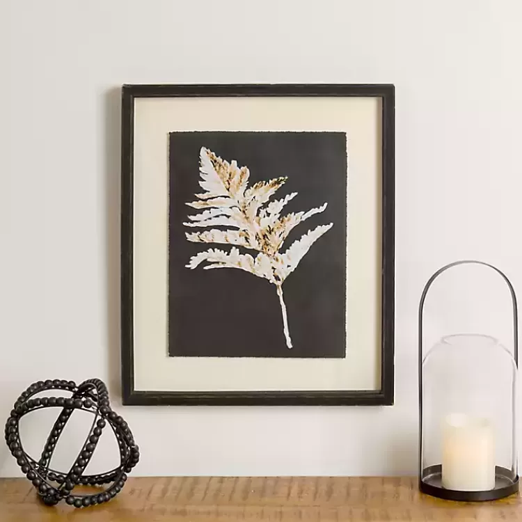Pressed Leaves IV Framed Art Print>Kirklands Home Sale