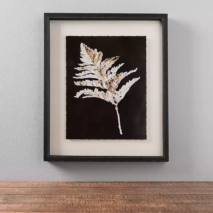 Pressed Leaves IV Framed Art Print>Kirklands Home Sale