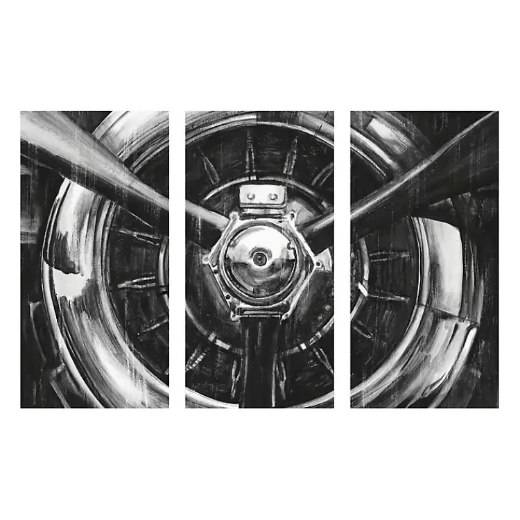 Propeller Giclee Canvas Art Prints, Set of 3>Kirklands Home Cheap
