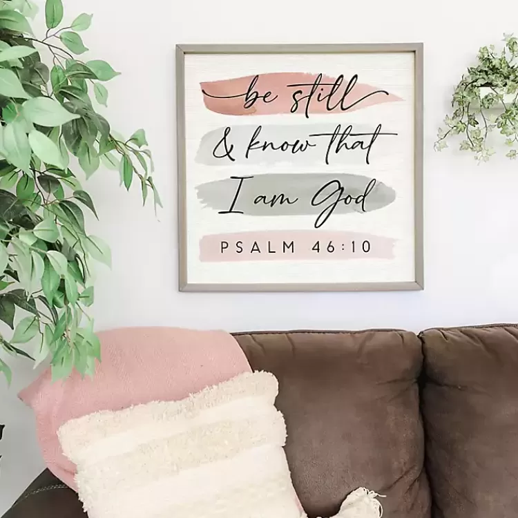 Psalm 46:10 Wall Plaque>Kirklands Home Shop