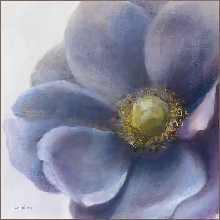 Purple Anemone Framed Canvas Art>Kirklands Home Outlet