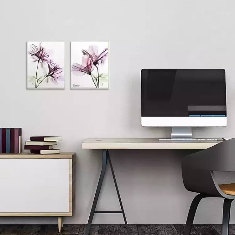Blooms Framed Canvas Art Prints, Set of 2>Kirklands Home Discount