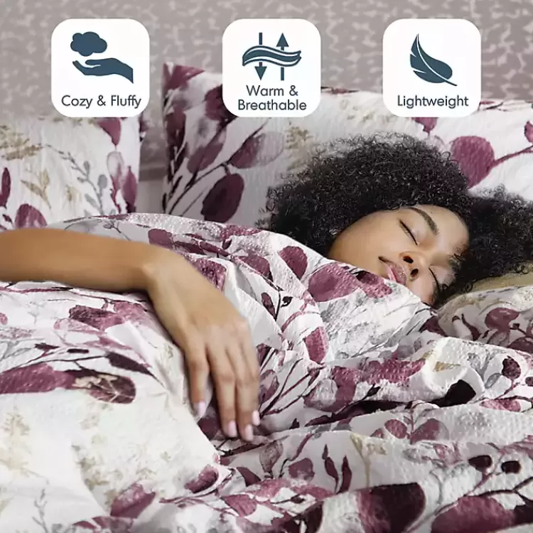 purple_botanical_pc_twintwin_xl_comforter_set_3.webp Purple Botanical 2-pc. Twin/Twin XL Comforter Set>Kirklands Home Clearance
