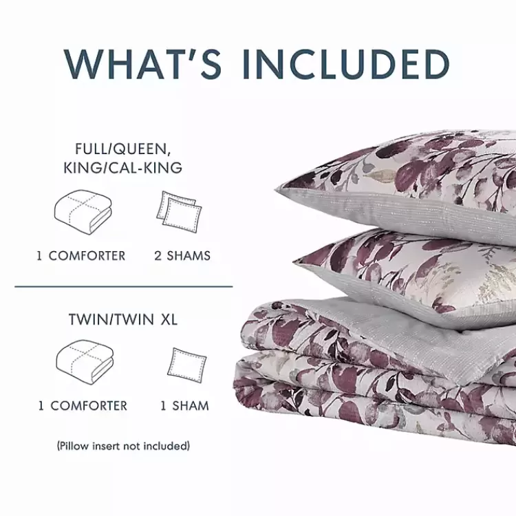 purple_botanical_pc_twintwin_xl_comforter_set_8.webp Purple Botanical 2-pc. Twin/Twin XL Comforter Set>Kirklands Home Clearance