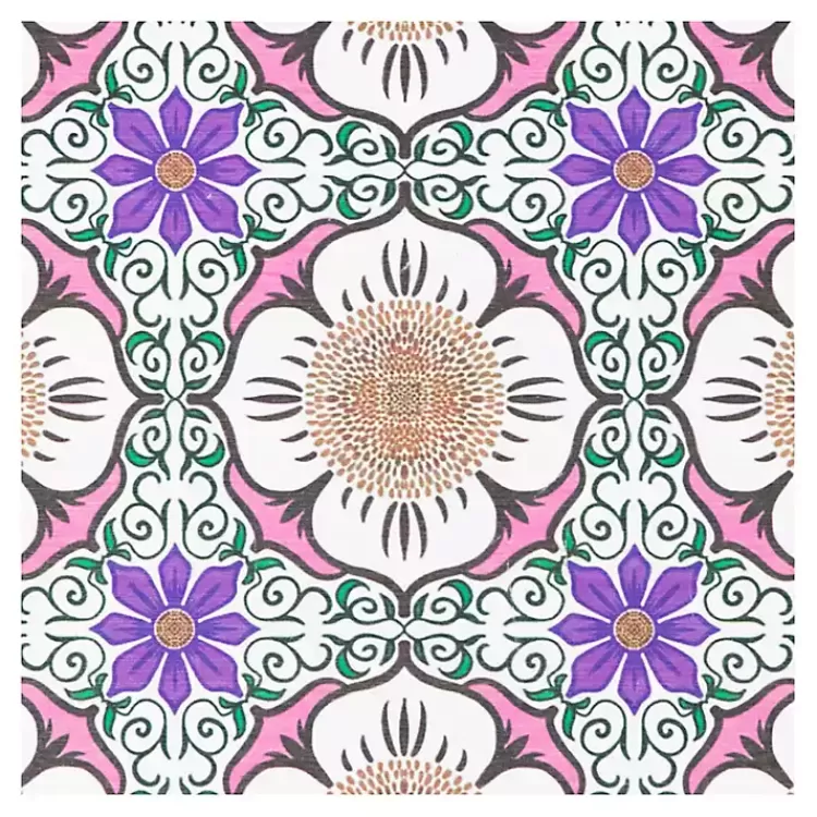 purple_flower_stone_bath_mat_2.webp Purple Flower Stone Bath Mat>Kirklands Home Hot
