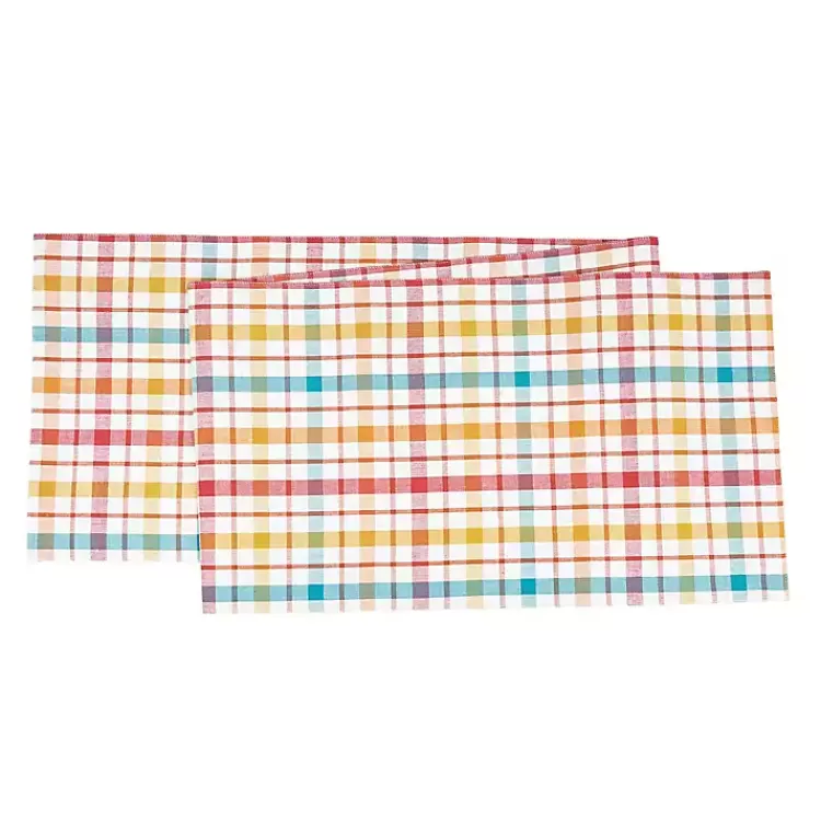 Radley Plaid Reversible Table Runner>Kirklands Home Cheap