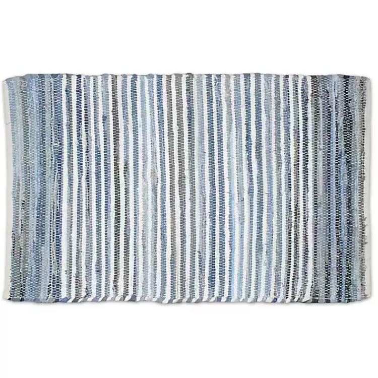 Rag Denim Accent Rug>Kirklands Home Flash Sale