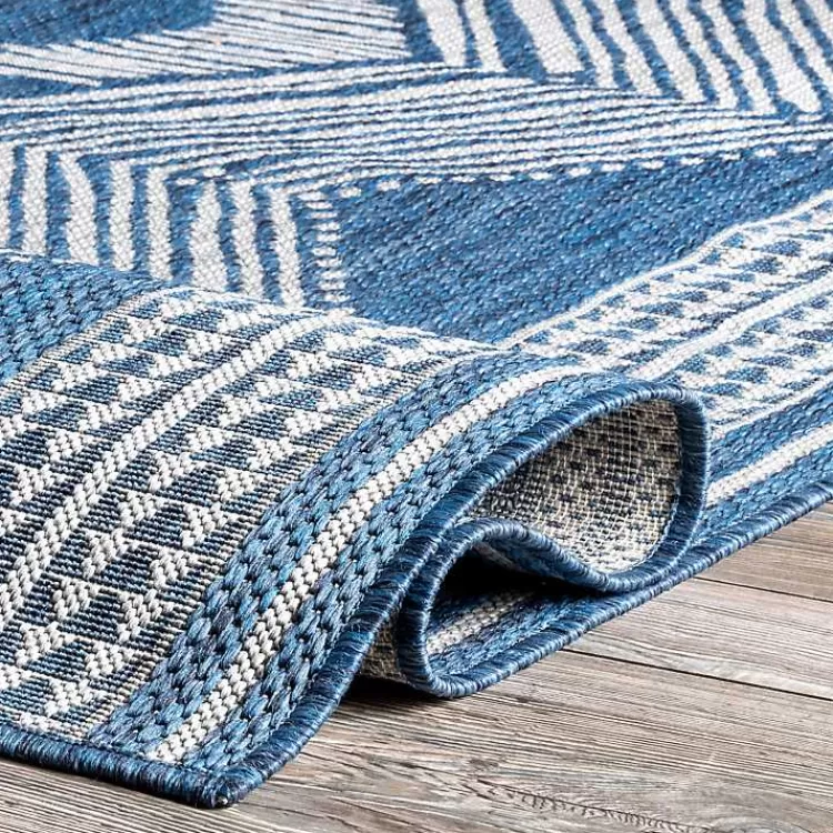 raina_blue_tribal_zig_zag_outdoor_rug_x_4.webp Raina Blue Tribal Zig Zag Outdoor Rug, 8x10>Kirklands Home Hot