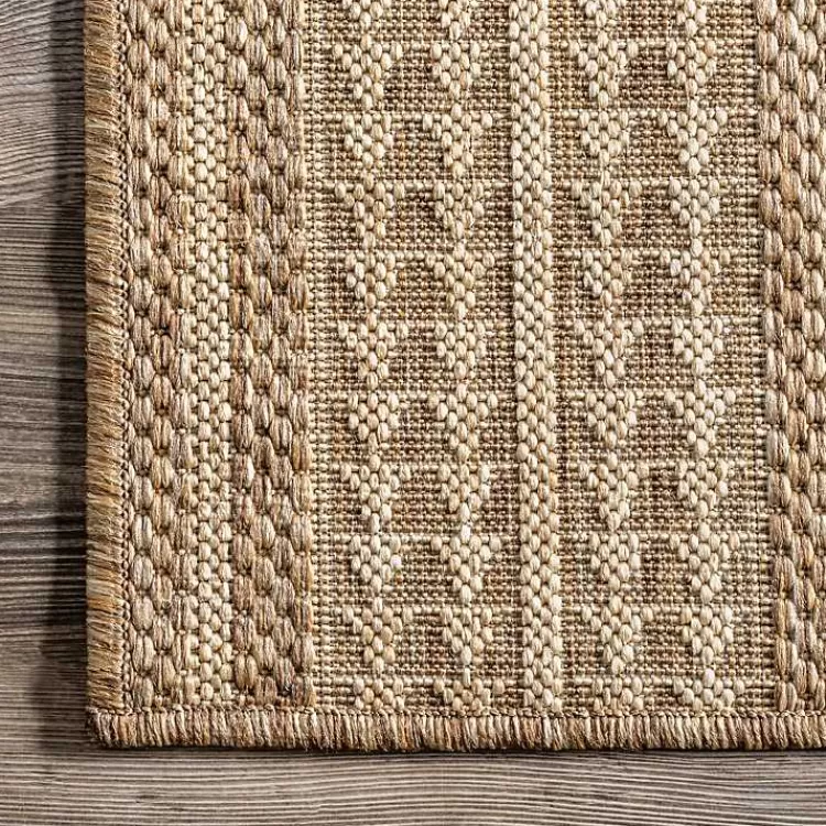 raina_brown_tribal_zig_zag_outdoor_rug_x_5.webp Raina Tribal Zig Zag Outdoor Rug, 5x8>Kirklands Home Cheap