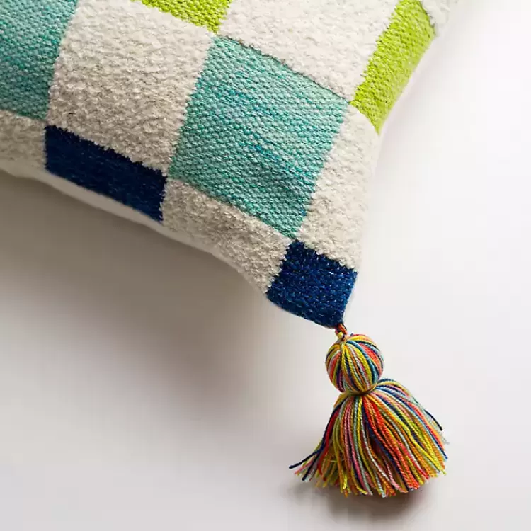 rainbow_checkered_outdoor_pillow_2.webp Rainbow Checkered Outdoor Pillow>Kirklands Home Sale