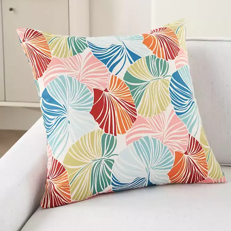 rainbow_leaves_outdoor_square_throw_pillow_4.webp Rainbow Leaves Outdoor Square Throw Pillow>Kirklands Home Hot