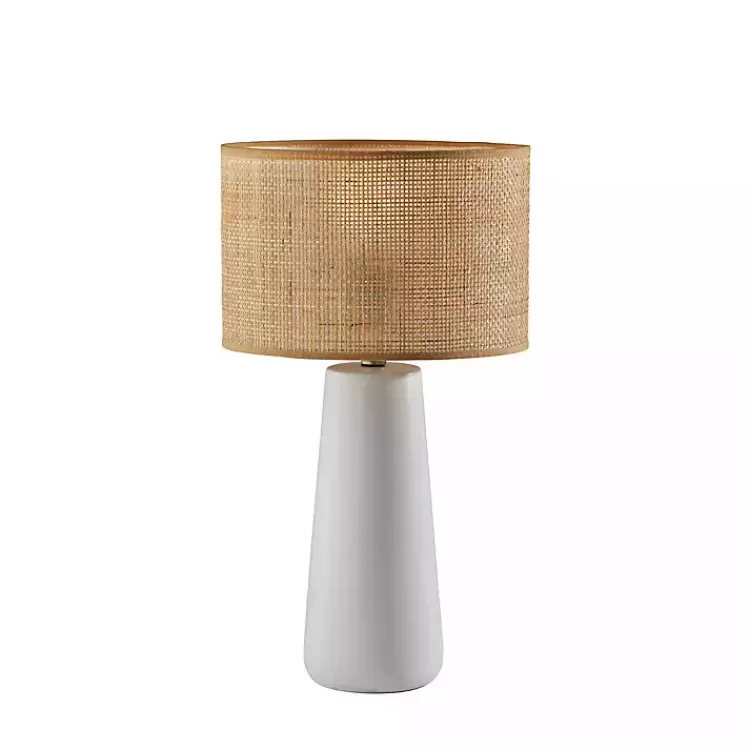 Rattan Shade Base Table Lamp>Kirklands Home Clearance