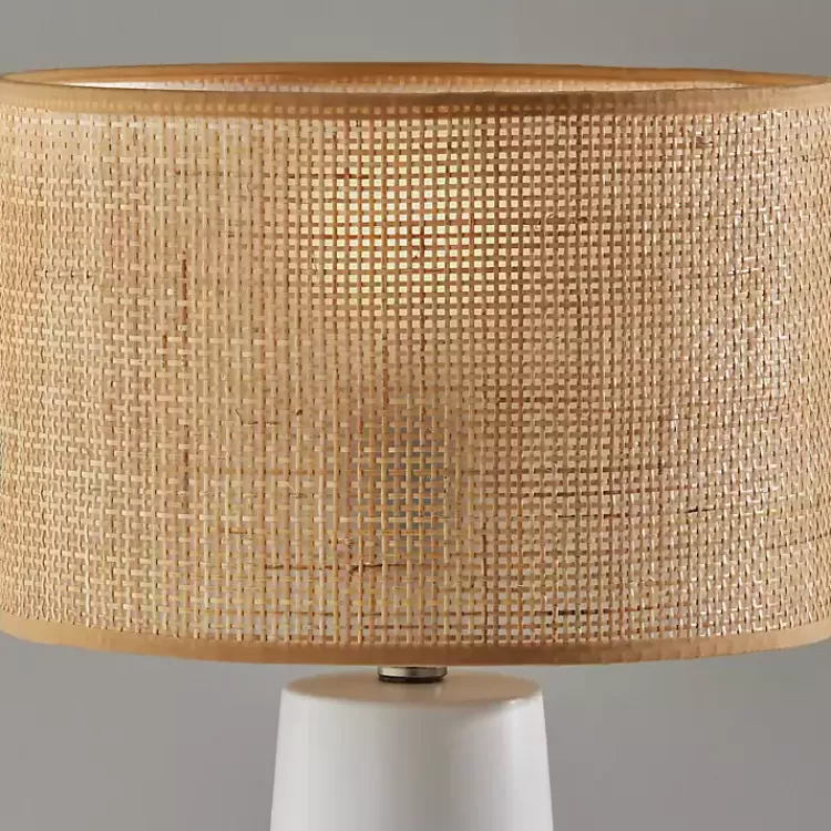 Rattan Shade Base Table Lamp>Kirklands Home Clearance