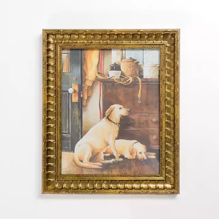 Ready for a Walk Framed Art Print>Kirklands Home Best