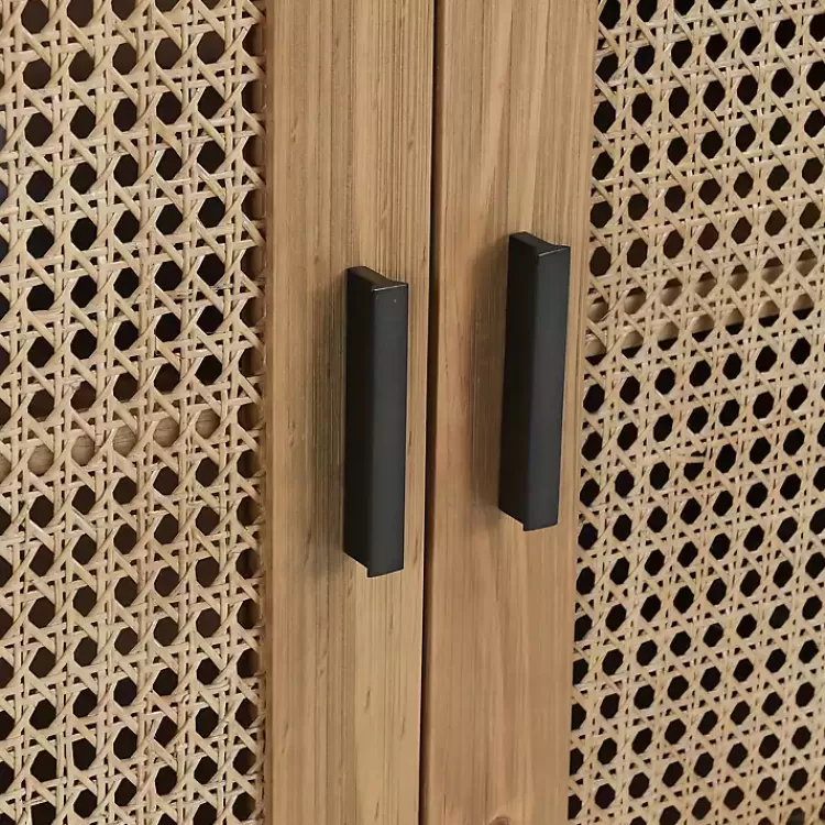 reclaimed_pine_and_woven_cane_cabinet_3.webp Reclaimed Pine and Woven Cane Cabinet>Kirklands Home New