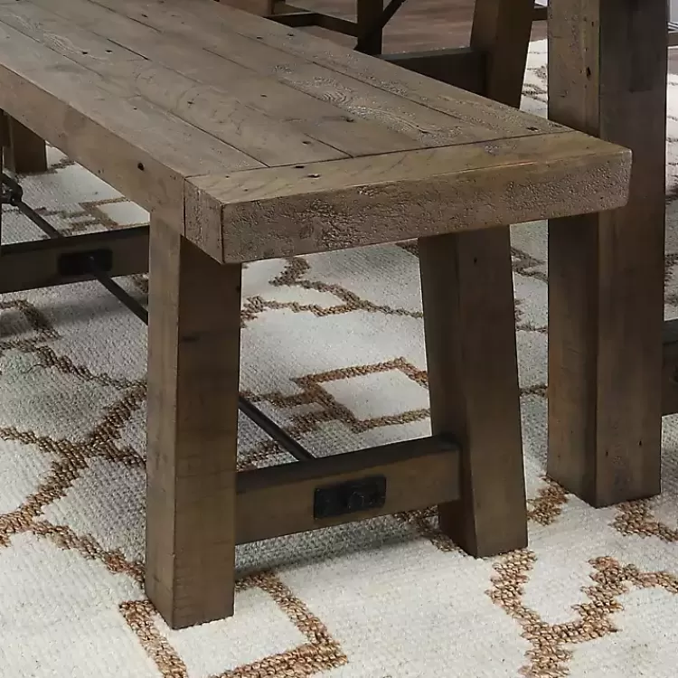 reclaimed_wood_industrial_dining_bench_3.webp Reclaimed Wood Industrial Dining Bench>Kirklands Home Hot