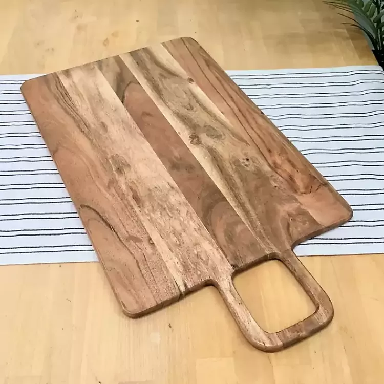 rectangle_acacia_wood_paddle_handle_board_2.webp Rectangle Acacia Wood Paddle Handle Board>Kirklands Home Cheap