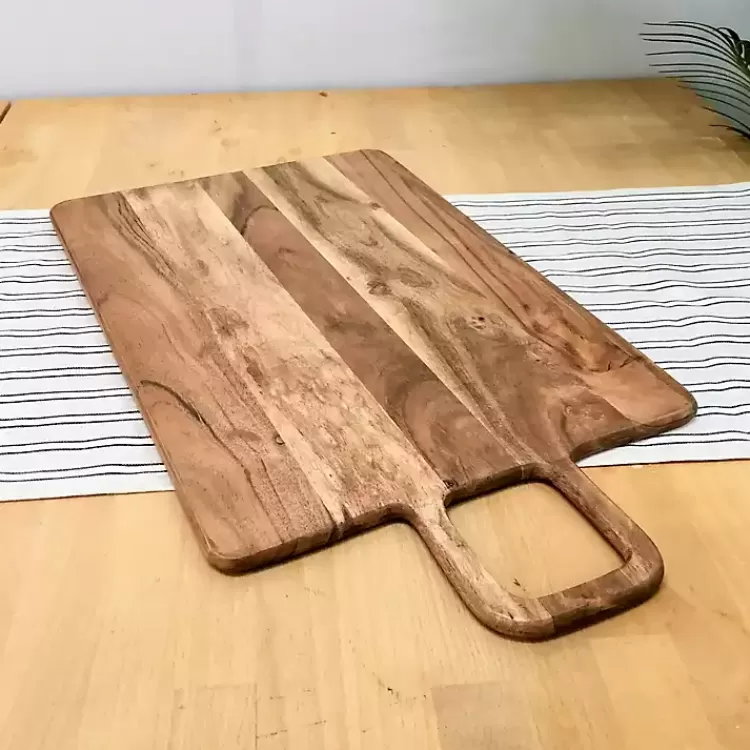 rectangle_acacia_wood_paddle_handle_board_3.webp Rectangle Acacia Wood Paddle Handle Board>Kirklands Home Cheap