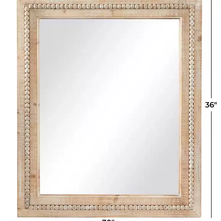 rectangle_distressed_beaded_wall_mirror_5.webp Rectangle Distressed Beaded Wall Mirror>Kirklands Home Outlet