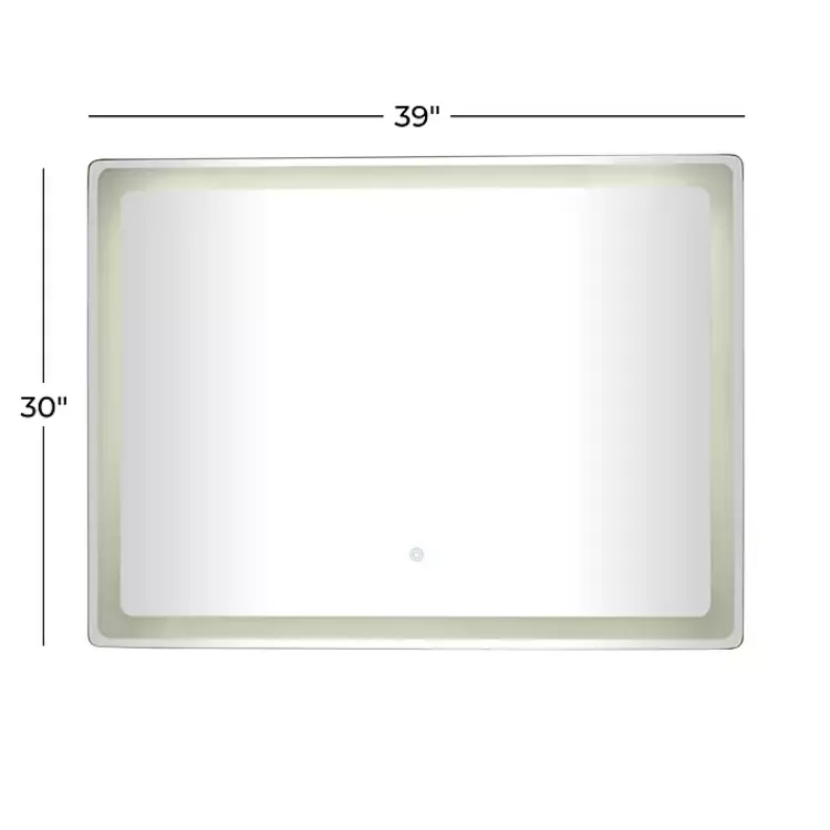 rectangular_led_wall_mirror_8.webp Rectangular LED Wall Mirror>Kirklands Home Online