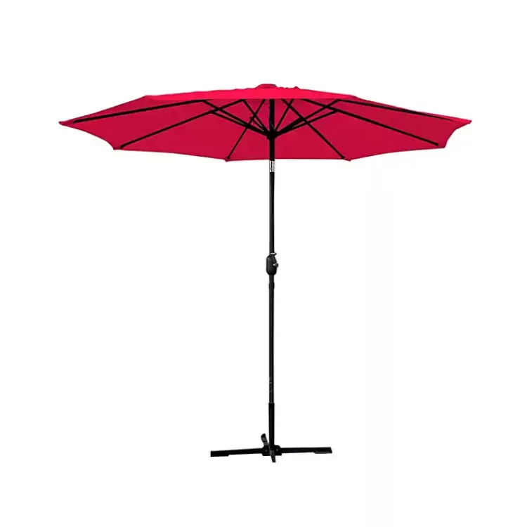 9 ft. Hand Crank Tilt Umbrella>Kirklands Home New