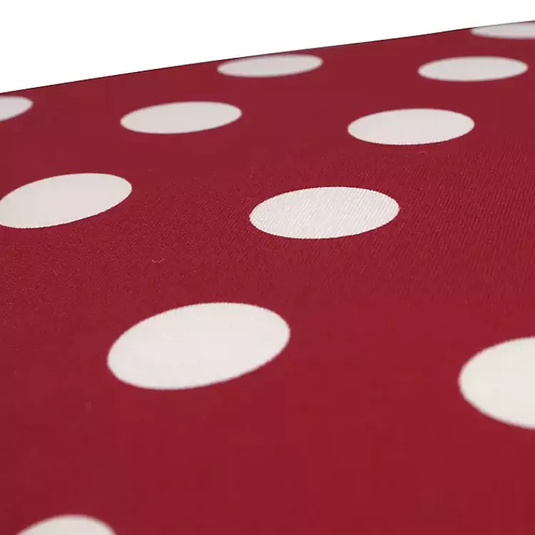 red__white_polka_dot_outdoor_chair_cushion_2.webp Red & White Polka Dot Outdoor Chair Cushion>Kirklands Home Store