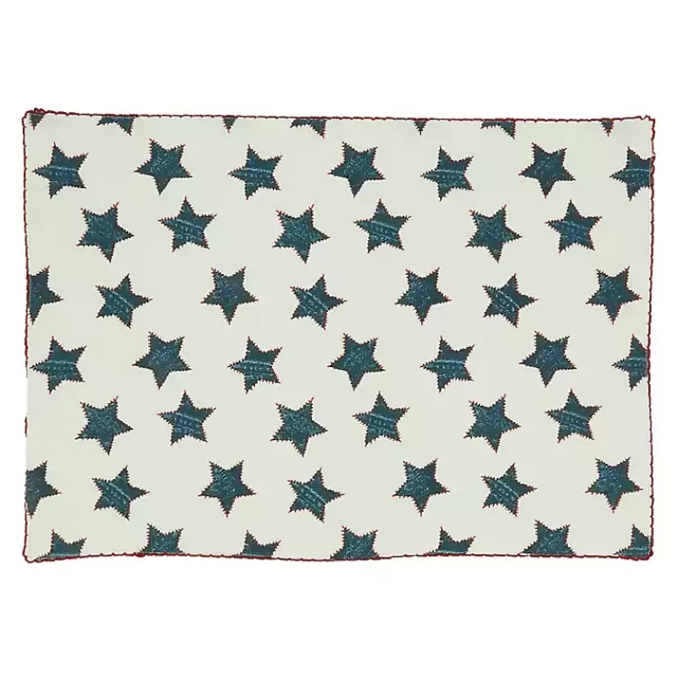 Red and Blue Star Placemats, Set of 4>Kirklands Home Cheap