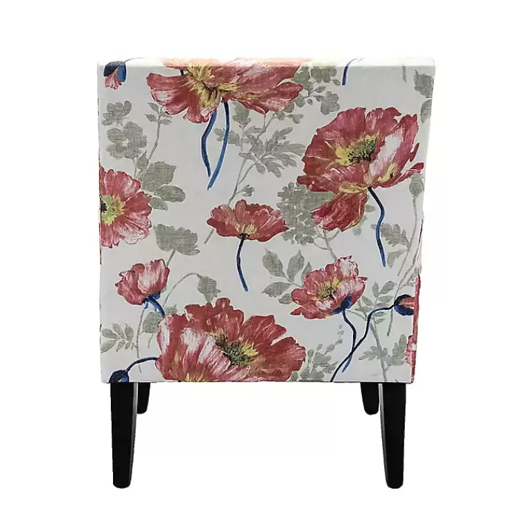 red_and_ivory_floral_upholstered_accent_chair_3.webp Red and Ivory Floral Upholstered Accent Chair>Kirklands Home Flash Sale