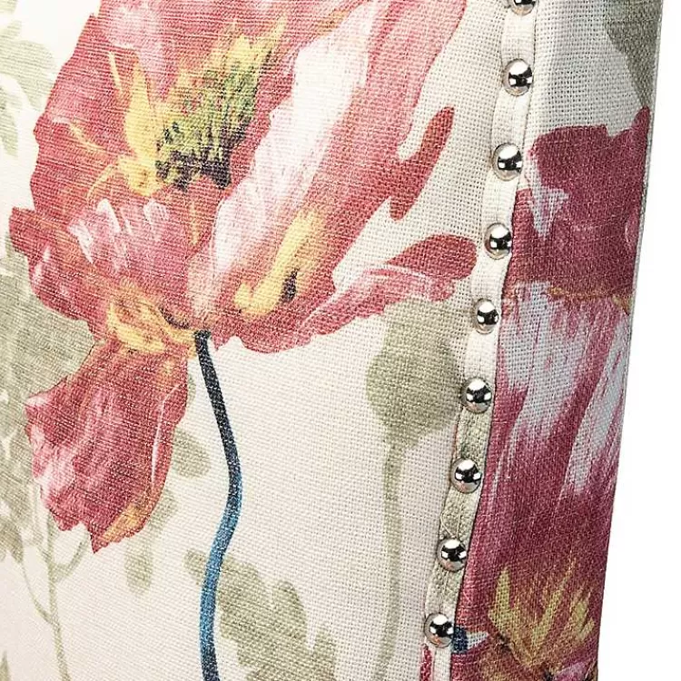red_and_ivory_floral_upholstered_accent_chair_4.webp Red and Ivory Floral Upholstered Accent Chair>Kirklands Home Flash Sale