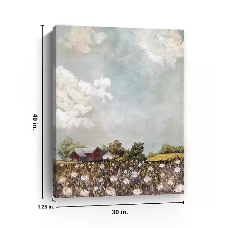red_barn_and_field_of_flowers_canvas_art_print_2.webp Red Barn and Field of Flowers Canvas Art Print>Kirklands Home Cheap