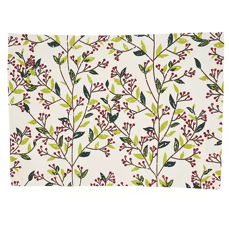 Red Berry Delight Cotton Placemats, Set of 4>Kirklands Home Online