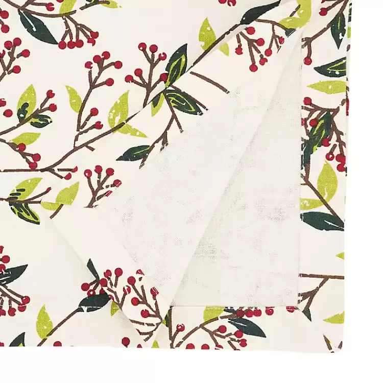 Red Berry Delight Cotton Runner>Kirklands Home Fashion