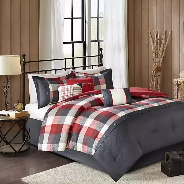 Red Buffalo Check King 7-pc. Comforter Set>Kirklands Home New