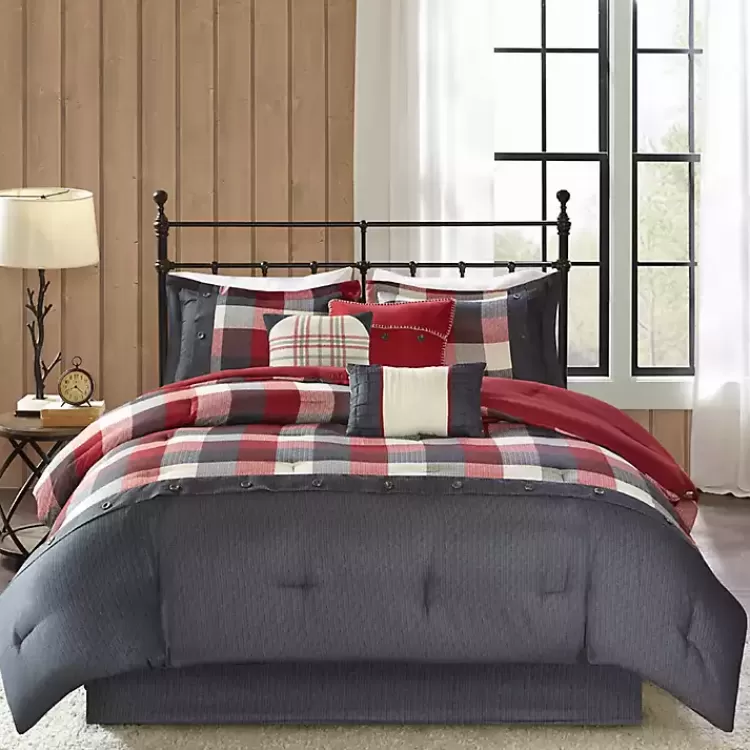 Red Buffalo Check King 7-pc. Comforter Set>Kirklands Home New