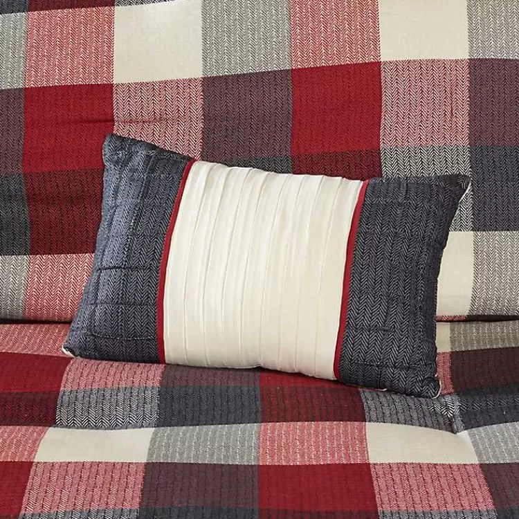 red_buffalo_check_king_pc_comforter_set_4.webp Red Buffalo Check King 7-pc. Comforter Set>Kirklands Home New