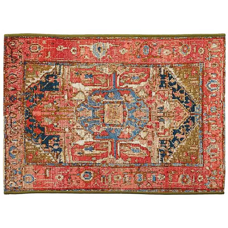 Diamond Medallion Indoor/Outdoor Rug, 3x4>Kirklands Home Cheap