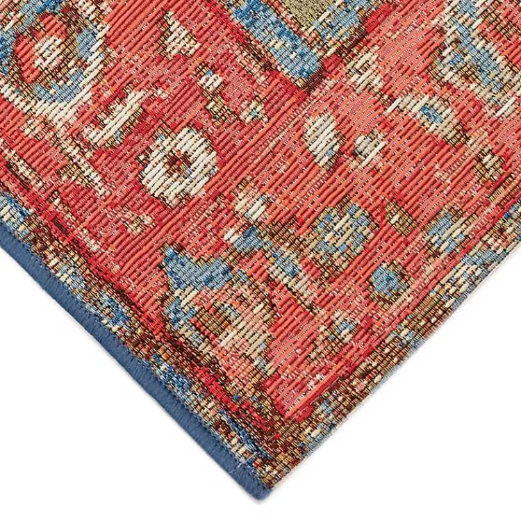 red_diamond_medallion_indooroutdoor_rug_x_2.webp Diamond Medallion Indoor/Outdoor Rug, 3x4>Kirklands Home Cheap