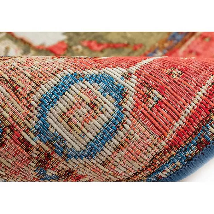 red_diamond_medallion_indooroutdoor_rug_x_4.webp Diamond Medallion Indoor/Outdoor Rug, 3x4>Kirklands Home Cheap