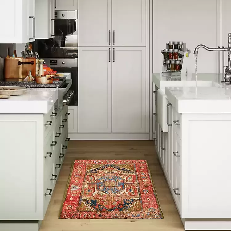 red_diamond_medallion_indooroutdoor_rug_x_6.webp Diamond Medallion Indoor/Outdoor Rug, 3x4>Kirklands Home Cheap