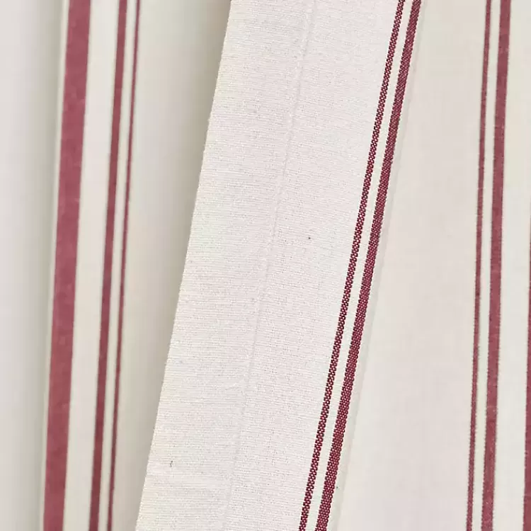 red_farmhouse_stripe_curtain_panels_set_of__5.webp Red Farmhouse Stripe Curtain Panels, Set of 2>Kirklands Home Cheap