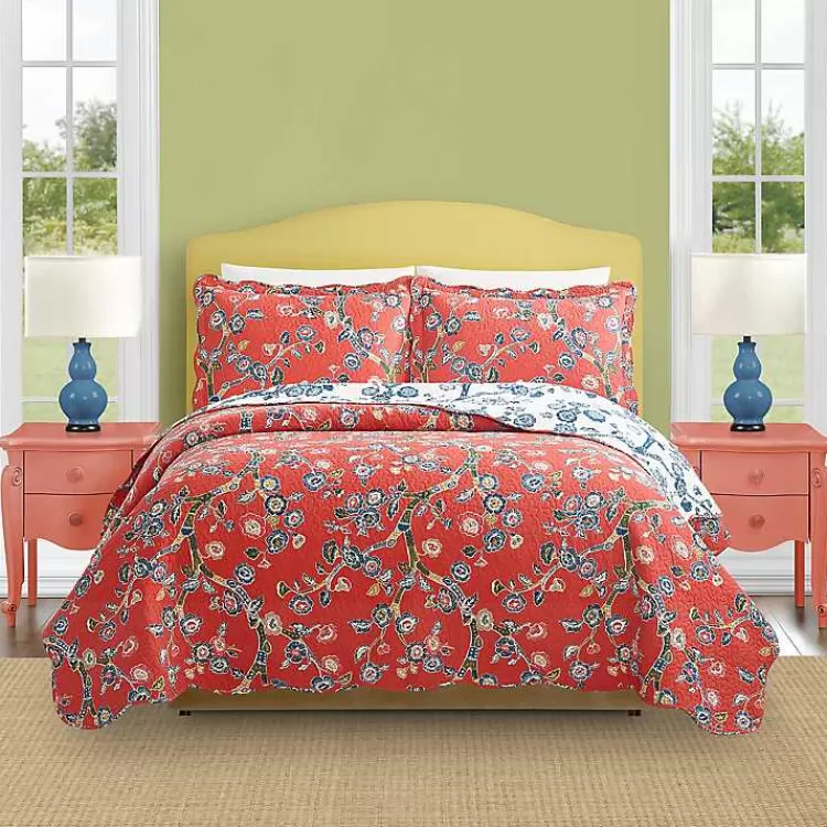 Floral Dreams 3-pc. Full/Queen Quilt Set>Kirklands Home Cheap